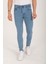 Shef Denım Mavi Slim Fit Erkek Kot Pantolon 3