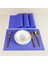 Harmony Bluebell 4 Parça Amerikan Servis Seti 30X45 cm 1