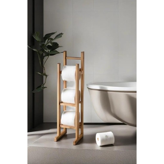 Arma House Modern Minimalist Ahşap Tuvalet Kağıdı Standı Fiyatı