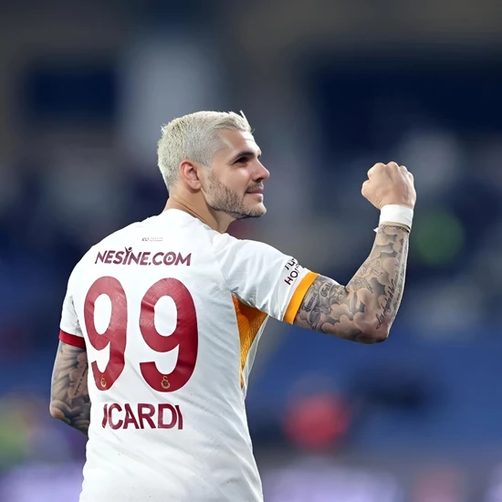Galatasaray Beyaz Icardi Yetişkin Futbol Forması