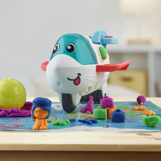 Play-Doh Starters Eğlenceli Uçak Oyun Seti