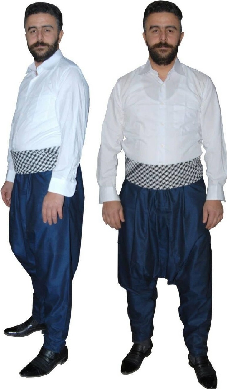 Aldatmaz Askeri Malzeme Adana Mavi Renk adana Şalvarı ve Puşi görsel 3