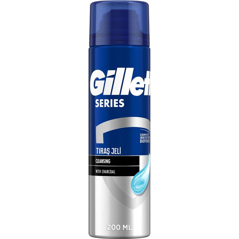 Gillette Series 200 ml Cleansing Tıraş Jeli Karbonlu Özellikler ile Cilt Koruma Sağlar