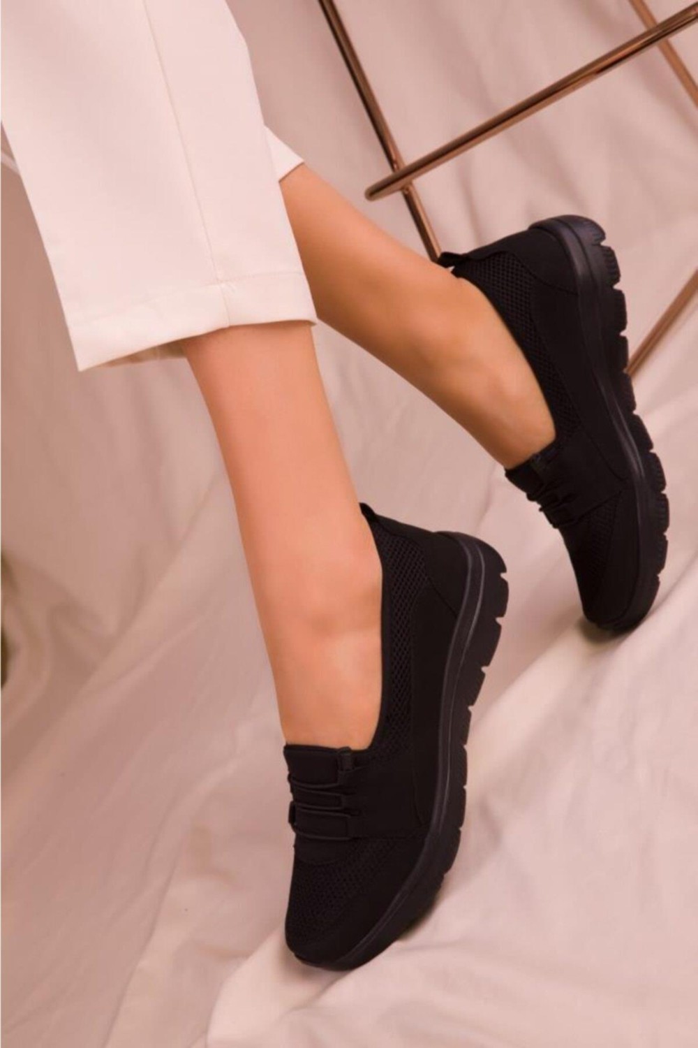 Nmoda Kadın Sneaker Rahat Taban Günlük Ayakkabı