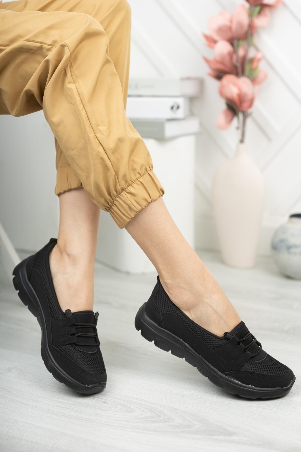 Nmoda Kadın Sneaker Rahat Taban Günlük Ayakkabı görsel 4