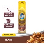 Pronto Mobilya Cilası Sprey 300ml, Aerosol, Ahşap, Lamine, Parlaklık ve Bakım