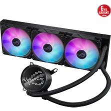 ASUS ROG RYUO III 360 ARGB ANIME MATRIX LED EKRAN ADRESLENEBİLİR RGB FAN ROG ARGB CPU SOĞUTUCUSU