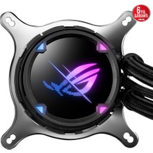 ASUS ROG STRIX LC II 120 ARGB AURA SYNC RGB 120MM ADRESLENEBİLİR RGB FAN SIVI CPU SOĞUTUCUSU V2