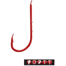 Gamakatsu BKD-5260R Red Worm Iğne Takımı 75CM #4