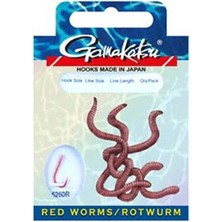 Gamakatsu BKD-5260R Red Worm Iğne Takımı 75CM #4