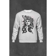 So Cool Gri Sweatshirt Adam Isaac Jackson Baskılı Unisex Sweat