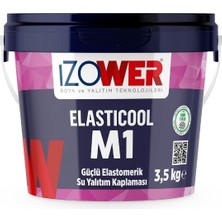 Izower M1 Süper Elastik Su Yalıtım Kaplaması 3.5 Kg Mavi