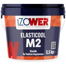 İzower M2 Elastik Su Yalıtım Kaplaması Yeşil 3,5 Lt