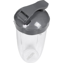 Kensen Shop Şeffaf Renk Stili Nutribullet 600W ve Pw Blender (2 Paket) Için Üstten Açılır Kapaklı 32 Oz Yedek Bardak (Yurt Dışından)
