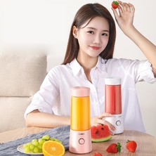 Kensen Shop Lavanta Tarzı Mini Taşınabilir Sıkacağı Turuncu USB Elektrikli Mikser Meyve Smoothie Blender Makinesi Kişisel Mutfak Robotu Maker Suyu Yeni (Yurt Dışından)