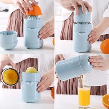 Kensen Shop Mavi Stil Portakal Limon Meyve Sıkacağı Suyu Için Manuel Narenciye Sıkacağı Çocuk Sağlıklı Yaşam Içme (Yurt Dışından)