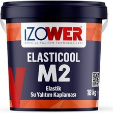 İzower M2 Elastik Su Yalıtım Kaplaması Beyaz 18 Lt