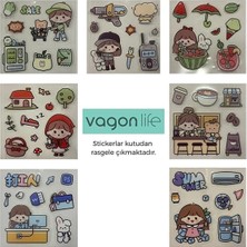 Vagonlife 2000ML Pipetli ve Pipetsiz Kullanım Kulplu Çift Renk Motivasyon Matarası Sticker Hediyeli