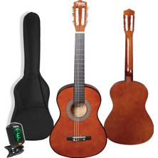 Midex CG-36BRW-PAK Kaliteli 36 Inç 3/4 Juniur Çocuk Gitarı 8-12 Yaş Arası (Tuner Çanta Capo Askı Nota Sticker Pena Metod)