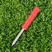 Ahlsen Paslanmaz Çelik Golf Çatal Golf Kırmızı Için Çıkarılabilir Taşınabilir (Yurt Dışından)