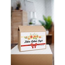 Etiketci Abla Isimli Çeyiz Etiketi - Kendinden Yapışkanlı - A4 Ebat (29 x 21 Cm) - Model 001 - 10 Adet