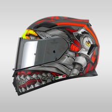Sway 820 Venom Full Face Kask Kapalı Motosiklet Kask
