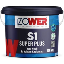 İzower S1 Süper Plus Su Yalıtım Kaplaması Sarı 10 Lt