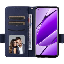 LRtools Realme 11 4g Pu Deri Kılıf Cüzdan Flip Koruyucu Telefon Kapağı (Yurt Dışından)