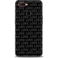 gmotp Oppo A5S Kılıf Hd Baskılı - Black Love