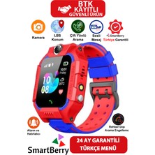 Smartberry Z2 LBS Konumlu Akıllı Çocuk Takip Saati Sim Kartlı Arama, Kameralı, Gizli Dinleme Özellikli