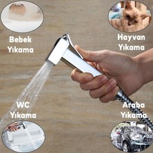 Nzb Taharetmatik Ara Musluk Filtreli Metal Lüks Tuvalet Wc Banyo Klozet Bide Taharet Musluğu Bebek Hayvan Araba Yıkama Musluğu