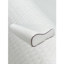 Bedline Visco Çift Boyun Destekli Double Comfort Yastık 38*54*12*13 cm