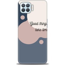 gmotp Oppo Reno 4 Lite Kılıf Hd Baskılı - Good Things Take Time