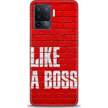 gmotp Oppo Reno 5 Lite Kılıf Hd Baskılı - Like A Boss
