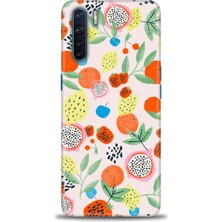 gmotp Oppo A91 / Reno 3 Kılıf Hd Baskılı - Ejder Meyvesi