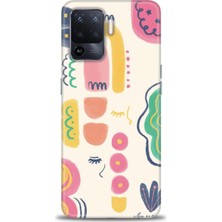 gmotp Oppo Reno 5 Lite Kılıf Hd Baskılı - Çizim