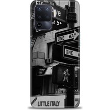 gmotp Oppo Reno 5 Lite Kılıf Hd Baskılı - One Way
