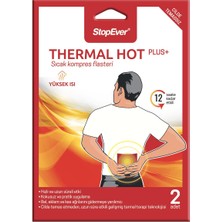 Stopever Thermal Hot Plus + Sıcak Kompres Flastreri