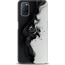gmotp Oppo A72 Kılıf Hd Baskılı - Siyah ve Beyaz