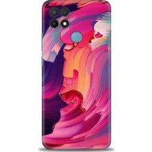 gmotp Oppo A15 Kılıf Hd Baskılı - Renkler