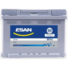 Esan 12V 60 Ah Tam Kapalı R