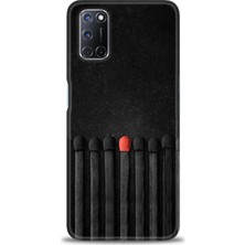 gmotp Oppo A72 Kılıf Hd Baskılı - Kibrit Çöpleri