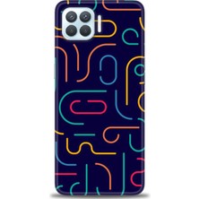 gmotp Oppo A73 Kılıf Hd Baskılı - Renkli Çubuklar
