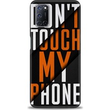 gmotp Oppo A72 Kılıf Hd Baskılı - Dont Touch