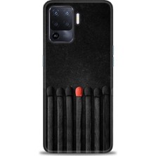 gmotp Oppo Reno 5 Lite Kılıf Hd Baskılı - Kibrit Çöpleri