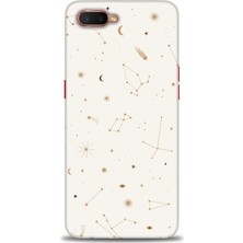 gmotp Oppo RX17 Neo Kılıf Hd Baskılı - Yıldız Haritası