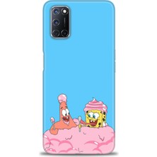 gmotp Oppo A52 Kılıf Hd Baskılı - Spongebob