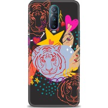 gmotp Oppo RX17 Pro Kılıf Hd Baskılı - Kaplan
