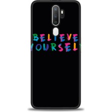gmotp Oppo A9 2020 Kılıf Hd Baskılı - Believe