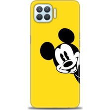gmotp Oppo A73 Kılıf Hd Baskılı - Sarı Mickey Mouse